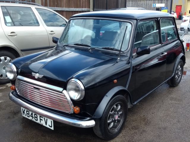 1992 ROVER MINI MAYFAIR BLACK WITH FREE SHIPPING INCLUDED 1992 Mini Classic Mini