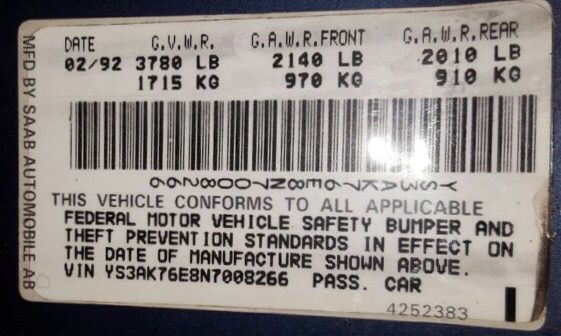 1992 Saab 900 - photo 5
