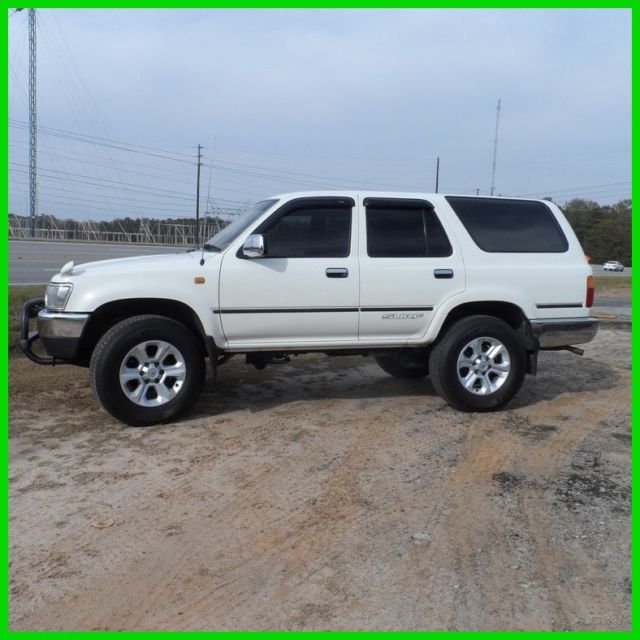 1992 SR5 Used 4cyl 3.0 automatic 4WD SUV right hand drive rhd Hilux Surf SSR-X 1992 Toyota 4Runner SR5 SSR X