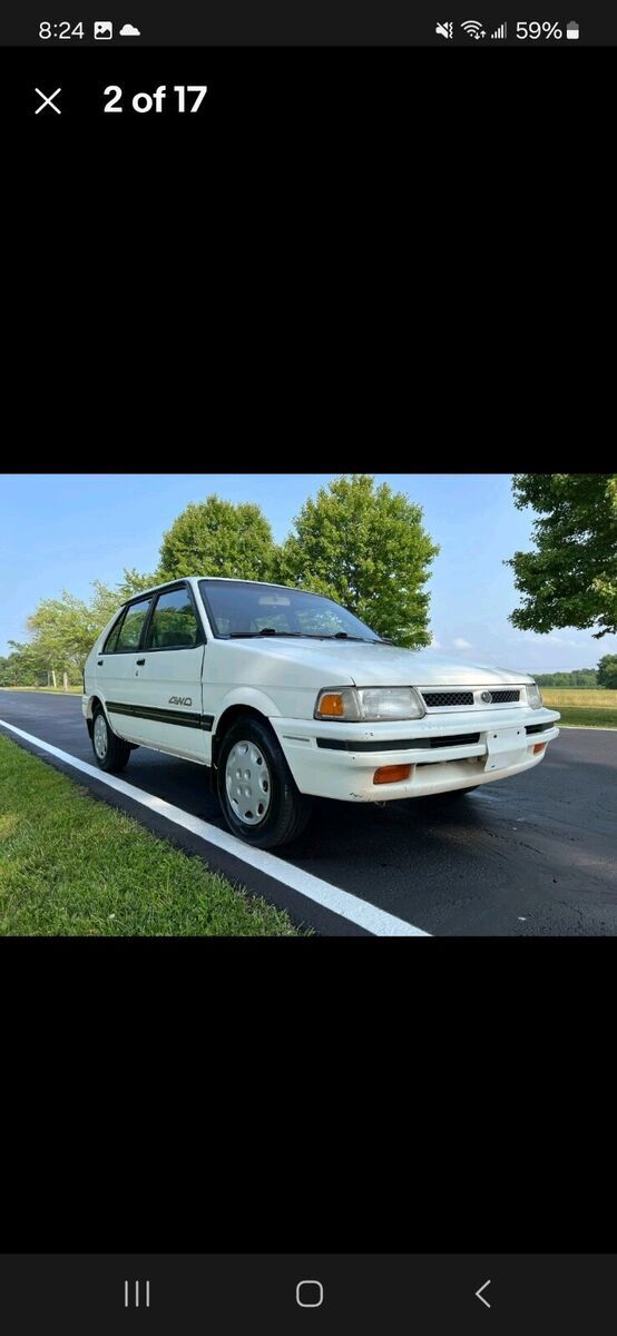 1992 Subaru Justy GL - photo 2