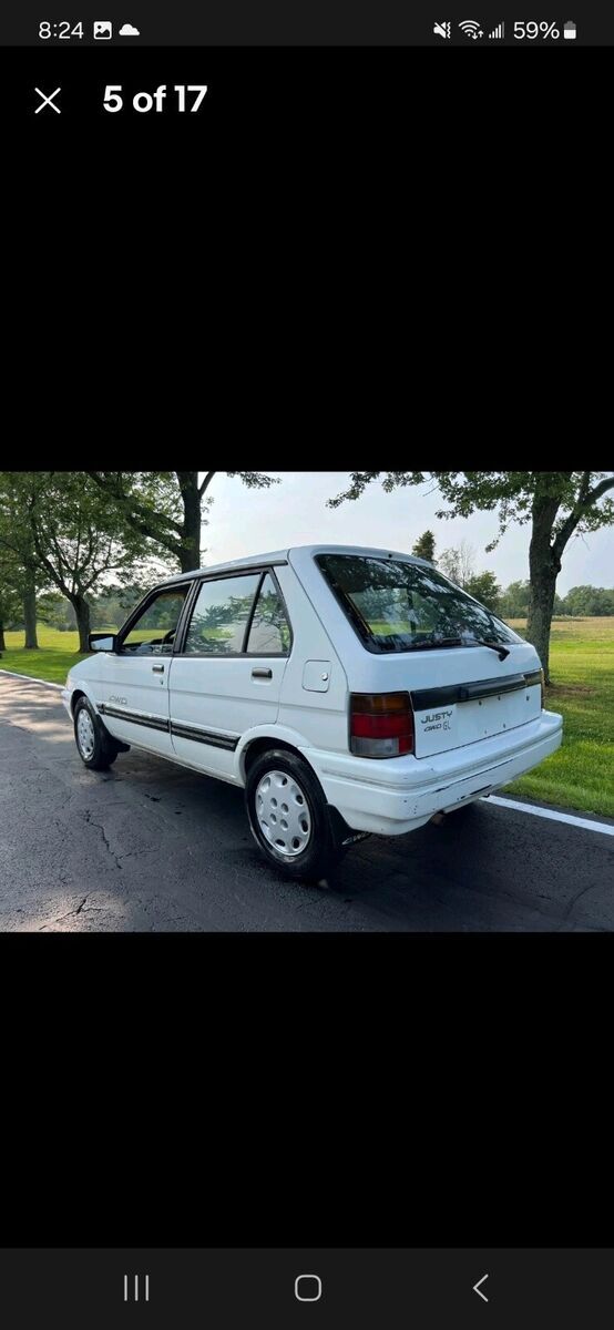 1992 Subaru Justy GL - photo 4