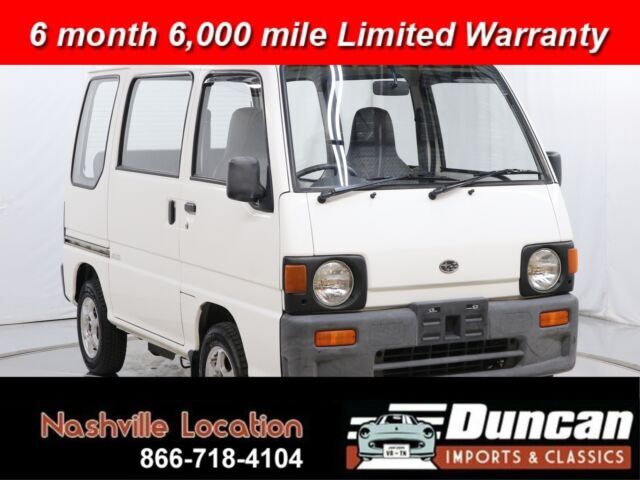 1992 Subaru Sambar Wheelchair Accessible