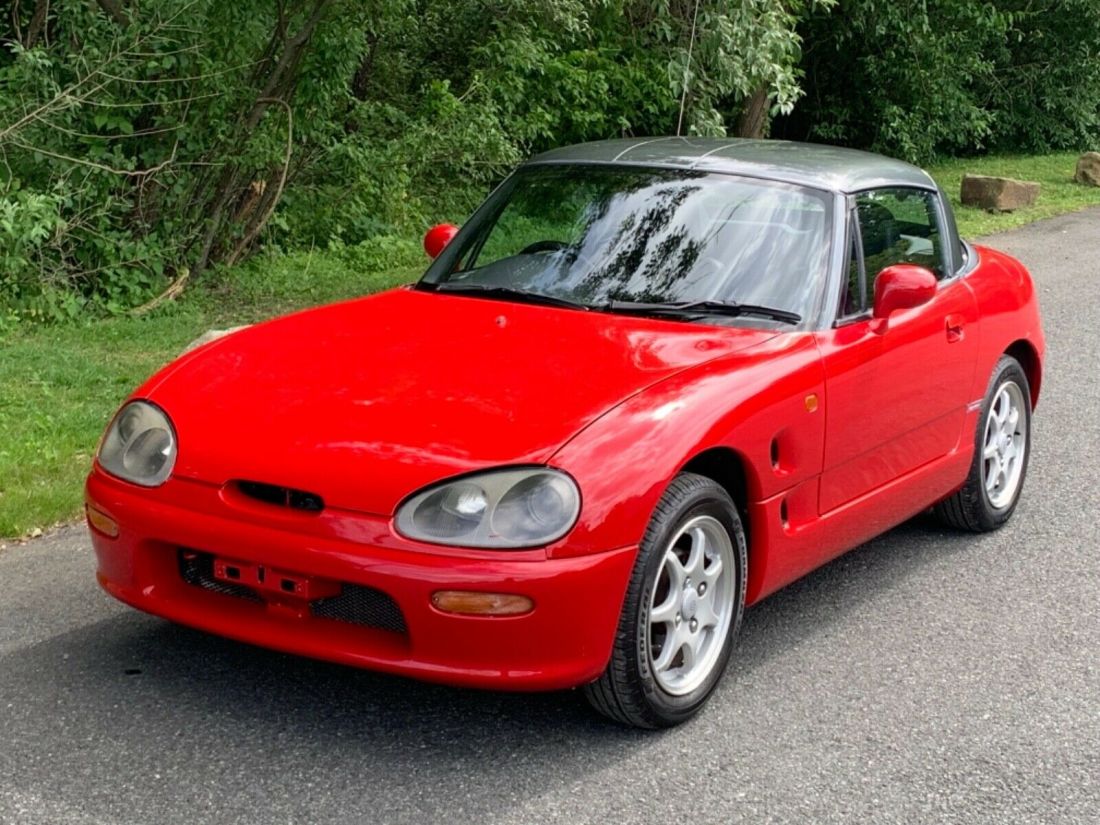 1992 Suzuki Cappuccino Red RHD Targa Tops 657cc Engine Mint Condition no Reserve 1992 Suzuki Cappuccino