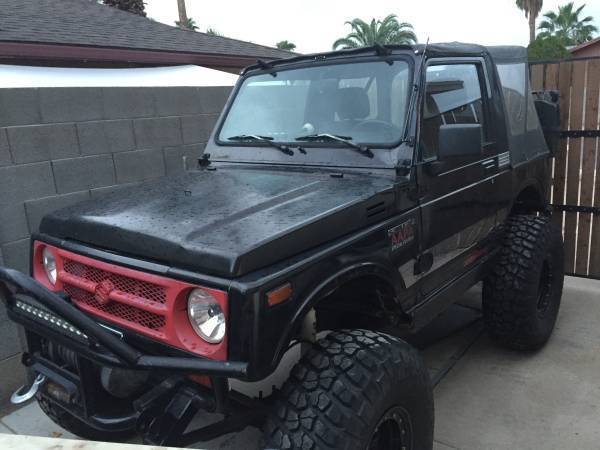 1992 Suzuki Samurai built toyota axles tcase gears turbo yj springs 35 tires 1992 Suzuki Samurai JL