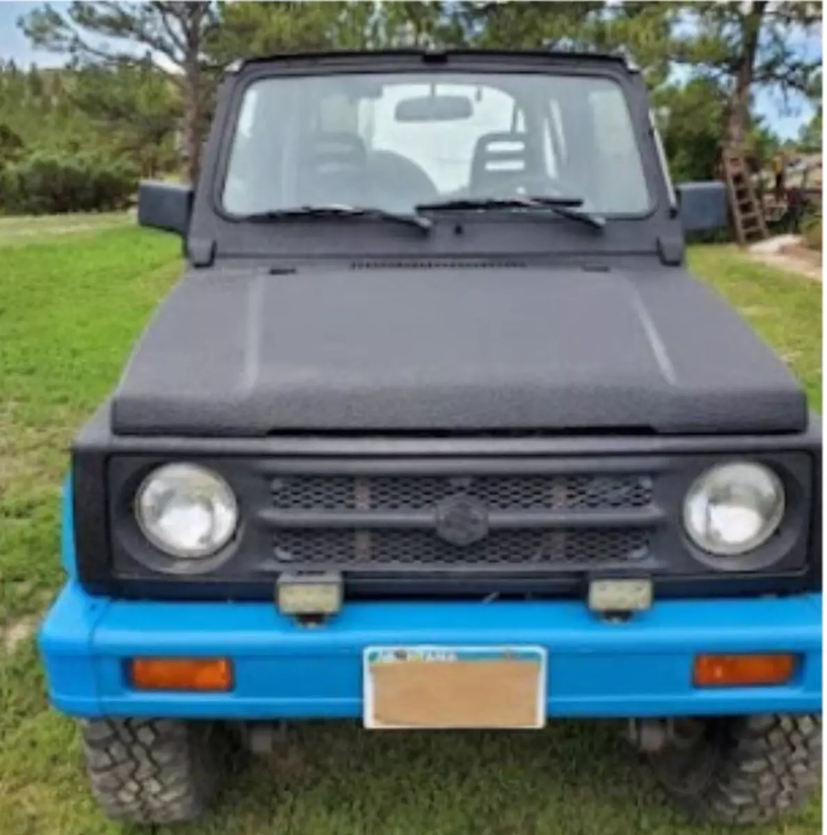 1992 Suzuki Samurai Convertible Black JL 1992 Suzuki Samurai JL