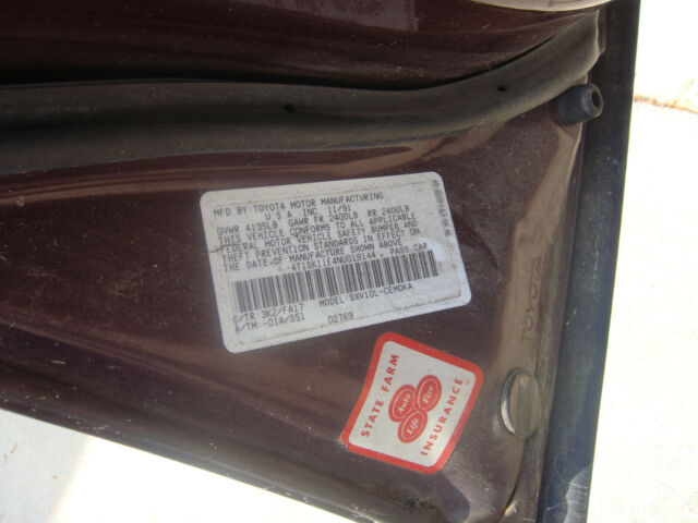 1992 Toyota Camry DLX - photo 10