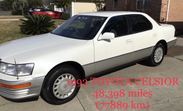 1992 TOYOTA CELSIOR / LEXUS LS400 JDM RIGHT HAND DRIVE I OWNER 48K MILES 1992 Lexus LS