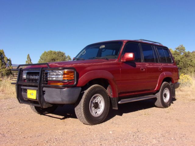 1992 Toyota Land Cruiser FJ80 No Reserve Auction 1992 Toyota Land Cruiser Cloth