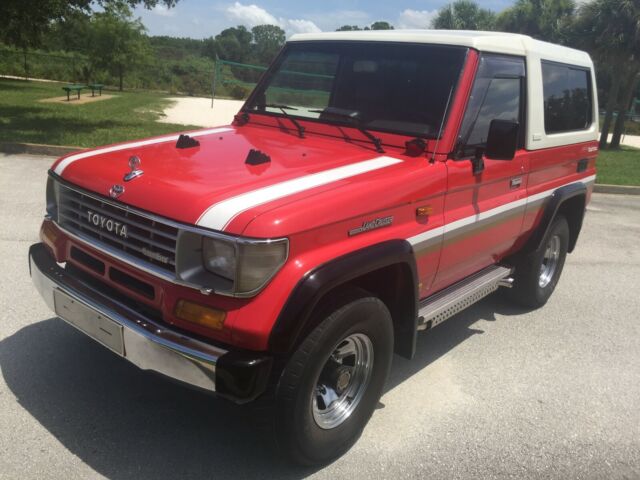 1992 Toyota Land Cruiser LJ73 Turbo Diesel 5 speed 4x4 Factory A/C. 1992 Toyota Land Cruiser LJ73 Turbo Diesel Factory A/C.