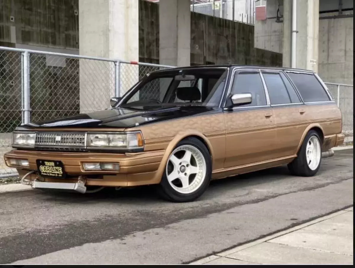 1992 Toyota Mark II Wagon Orange Super Low 9K Miles Rare!! Turbo!! 1992 Toyota Mark II Station Wagon