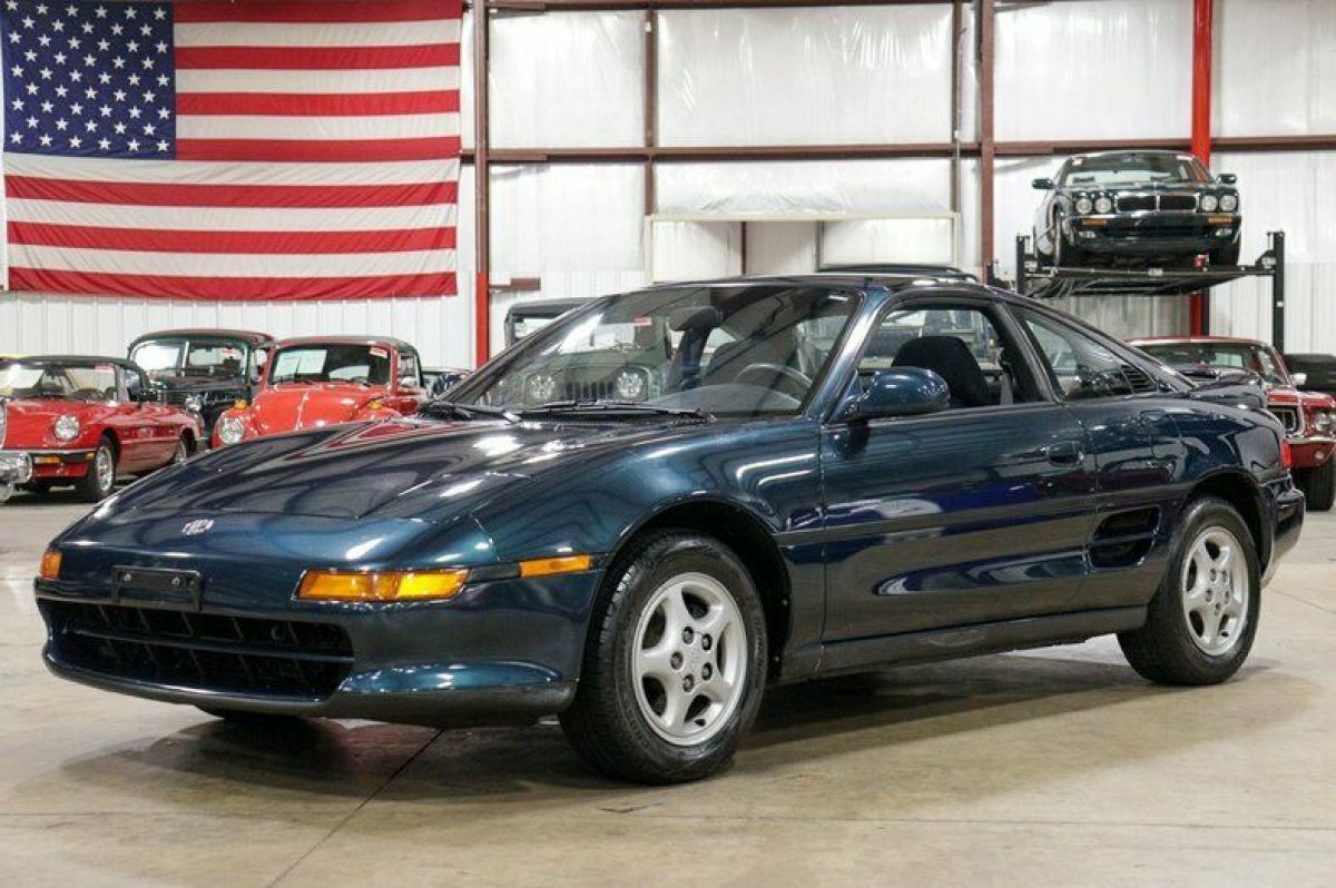 1992 Toyota MR2 49925 Miles Aquamarine Pearl Coupe 2.2L I4 5-Speed Manual 1992 Toyota MR2