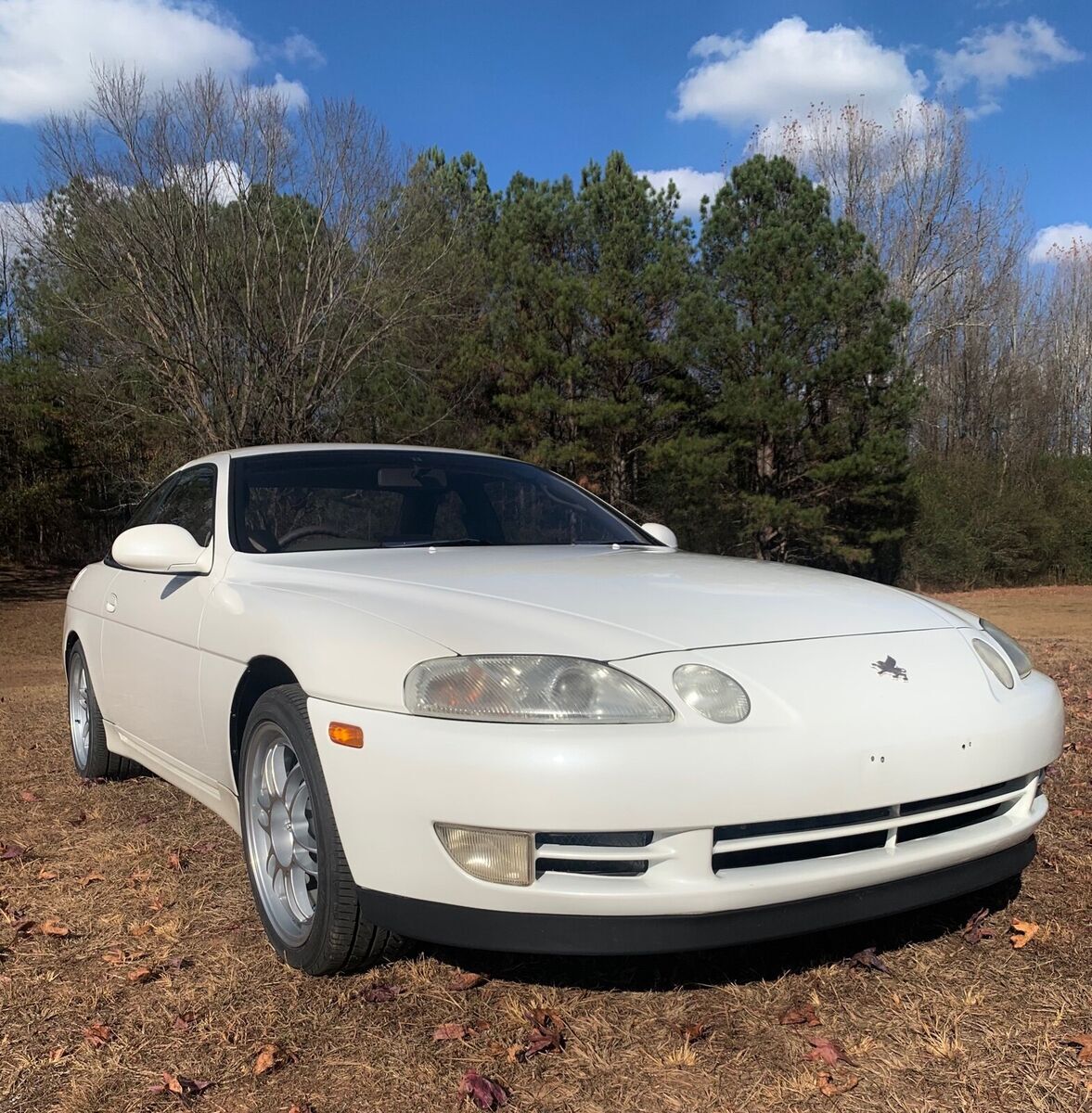 1992 Toyota Soarer White RWD Manual 1992 Toyota Soarer