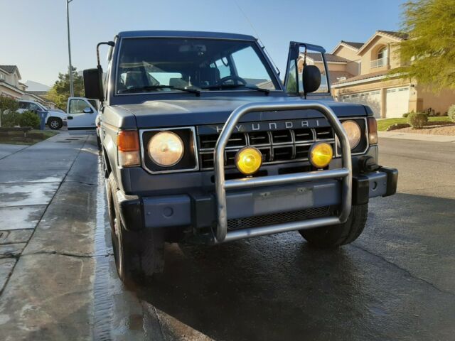 1992 Turbo Diesel Pajero / Montero imported from Korea = Hyundai Galloper Exceed 1992 Mitsubishi Montero