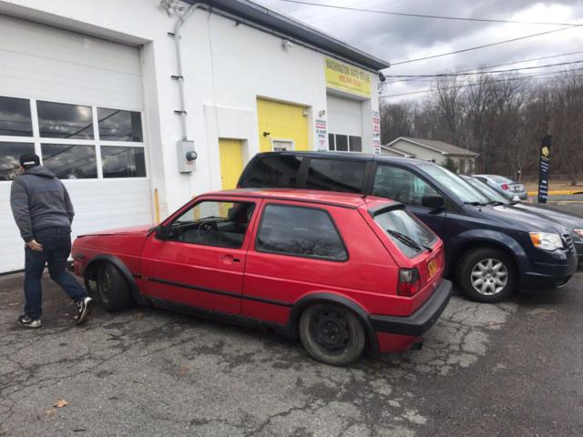 1992 Volkswagen 1.8t AEB Swap K04 Turbo D60 Trans LSD RED - Pick Up Only !! 1992 Volkswagen Golf GTI 16-Valve Hatchback 2-Door