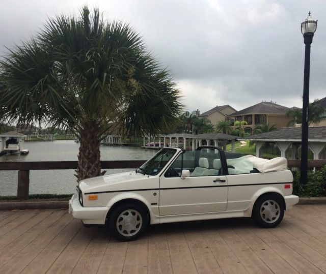 1992 Volkswagen Cabriolet "Wolfsburg" Triple White 1992 Volkswagen Cabrio