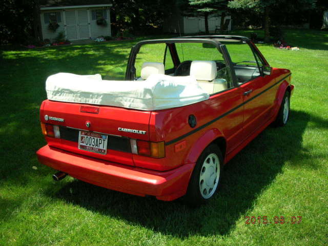 1992 Volkswagen Cabrio Convertible - photo 3