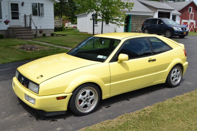 1992 Volkswagen Corrado SLC 24V VR6 Jasmine Yellow DP Motorsport Enduro 1992 Volkswagen Corrado