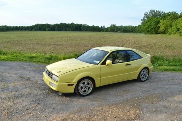 1992 Volkswagen Corrado SLC 24V VR6 Jasmine Yellow K1D DP Motorsport 1992 Volkswagen Corrado SLC