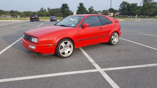 1992 Volkswagen Corrado SLC VR6 Flash Red Well Maintained 1992 Volkswagen Corrado SLC