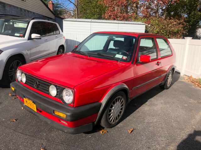 1992 Volkswagen GTI 8 valve 1992 Volkswagen Golf