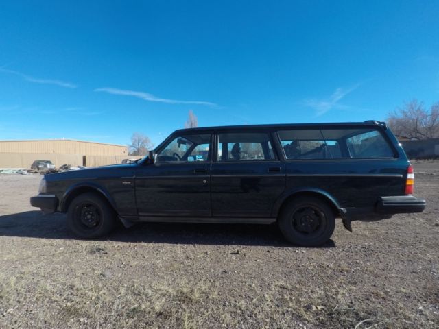 1992 volvo 240 5 Speed Manual M47 245 A/C Clean Title 1992 Volvo 240