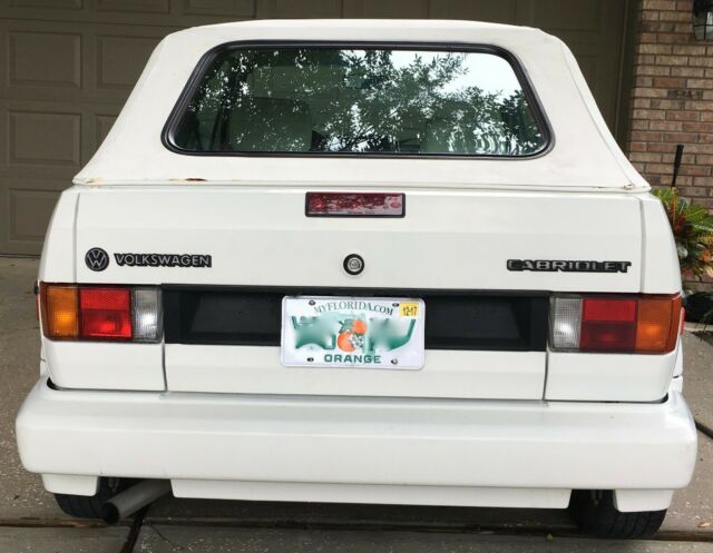 1992 Volkswagen Cabriolet Wolfsburg Edition - photo 5