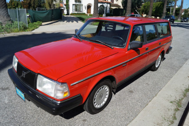 1992 WAGON - ORIG CALIF CAR WITH LONG TIME OWNER SINCE 1996 - EXCEPTIONAL SHAPE! 1992 Volvo 240 WAGON IN EXCEPTIONALLY WELL KEPT SHAPE!