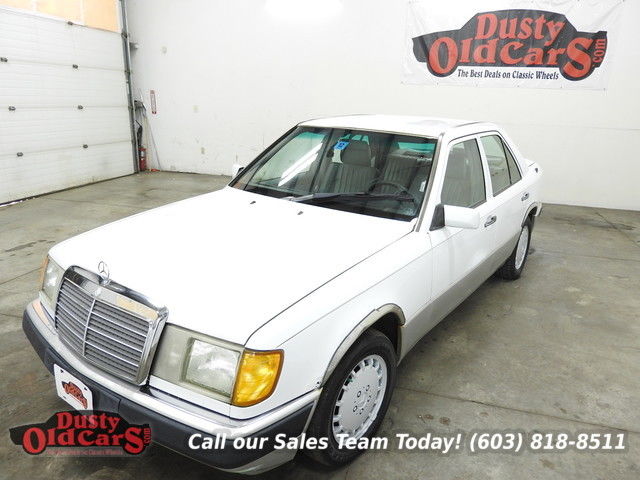 1992 White Runs Drives Body Interior VGood Daily Driver! 1992 Mercedes-Benz E-Class Runs Drives Body Interior VGood Daily Driver