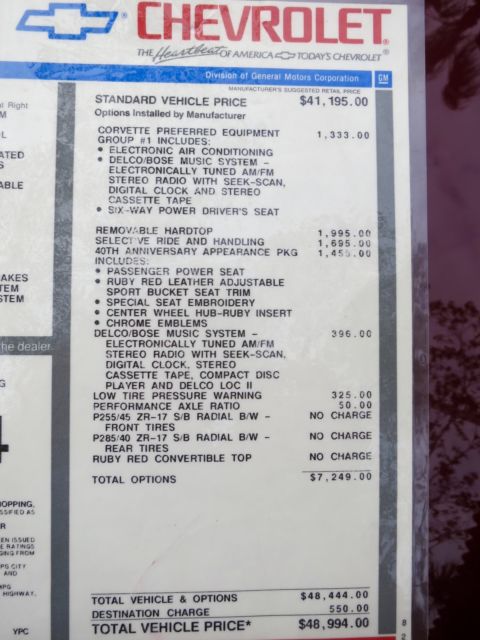 1993 Chevrolet Corvette - photo 11