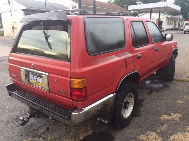 1993 Toyota 4Runner red - photo 3