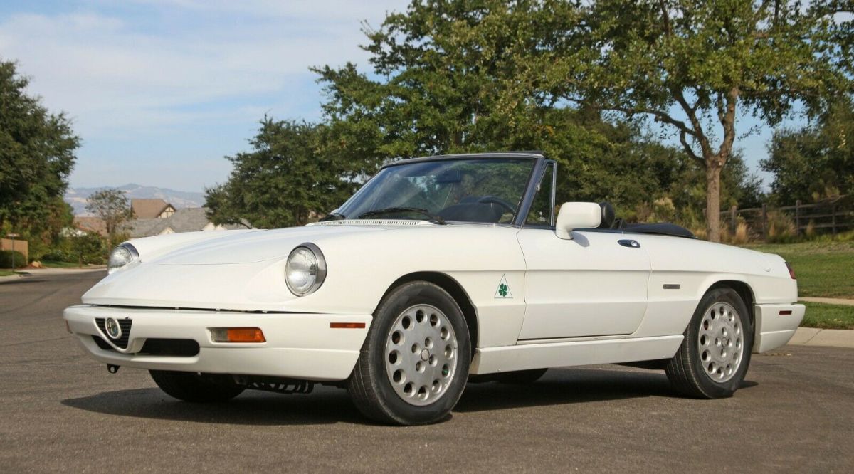 1993 Alfa Romeo series 4 spider clean Ca car only 82k miles! No Reserve .... 1993 Alfa Romeo Spider