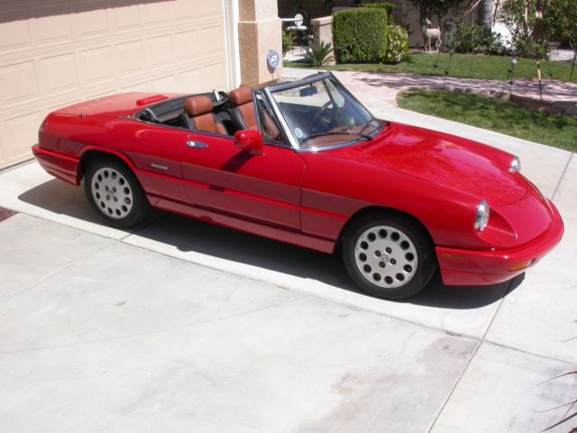 1993 Alfa Romeo Spider Veloce S4 57K miles 5Speed 1993 Alfa Romeo Spider Veloce