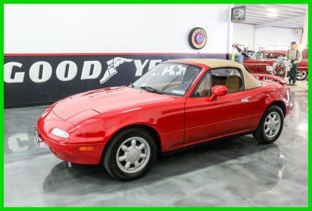 1993 Base 2dr Convertible Used 1.6L I4 16V Manual 1993 Mazda MX-5 Miata Base 2dr Convertible