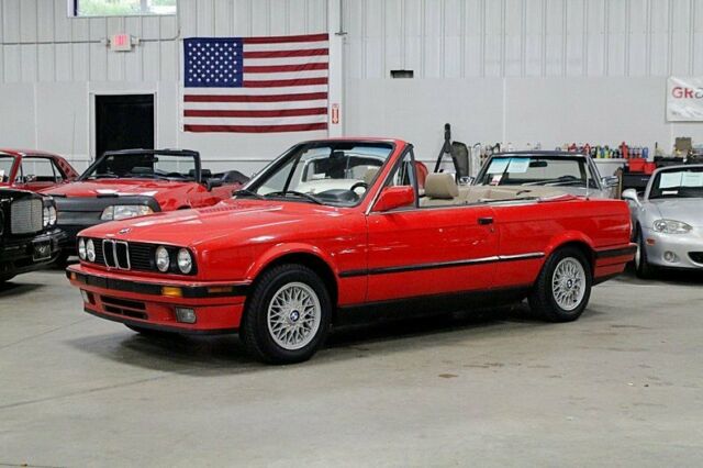 1993 BMW 325ci 93943 Miles Red Convertible 2.5L I-6 24 Valve Manual 1993 BMW 3-Series --