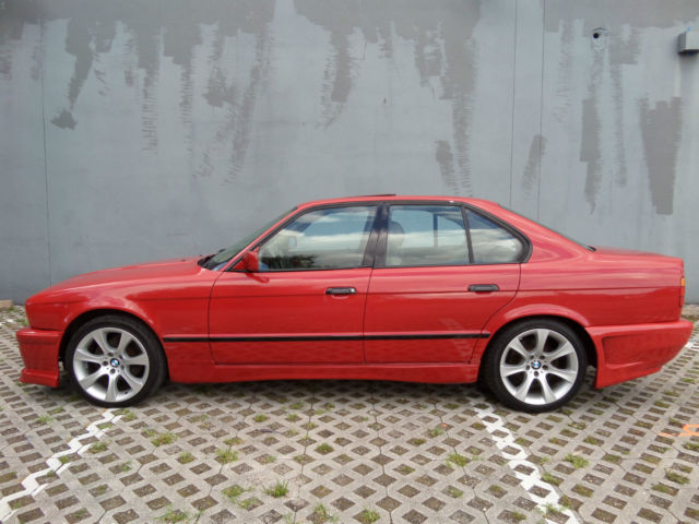 1993 BMW 525i Sedan 5-Speed e34 1993 BMW 5-Series New Body Kit and Paint