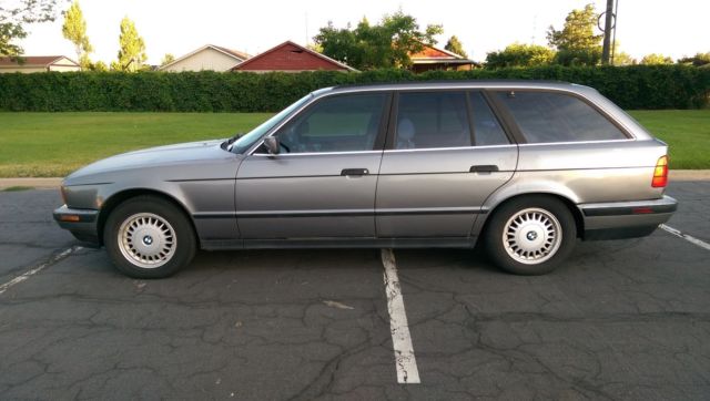 1993 BMW 525iT (525i, E34, wagon, touring), 209k, granitsilber-metallic 1993 BMW 5-Series