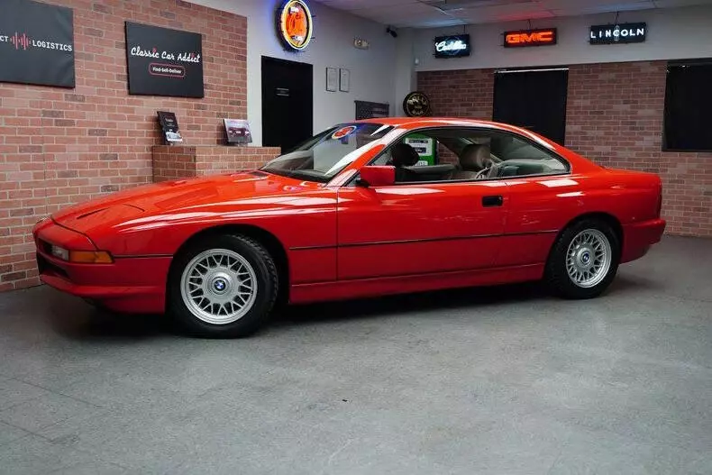 1993 BMW 8 Series 850Ci 2dr Coupe 89970 Miles Brillant Red Coupe 5.0L V12 Automa 1993 BMW 8-Series 850Ci 2dr Coupe
