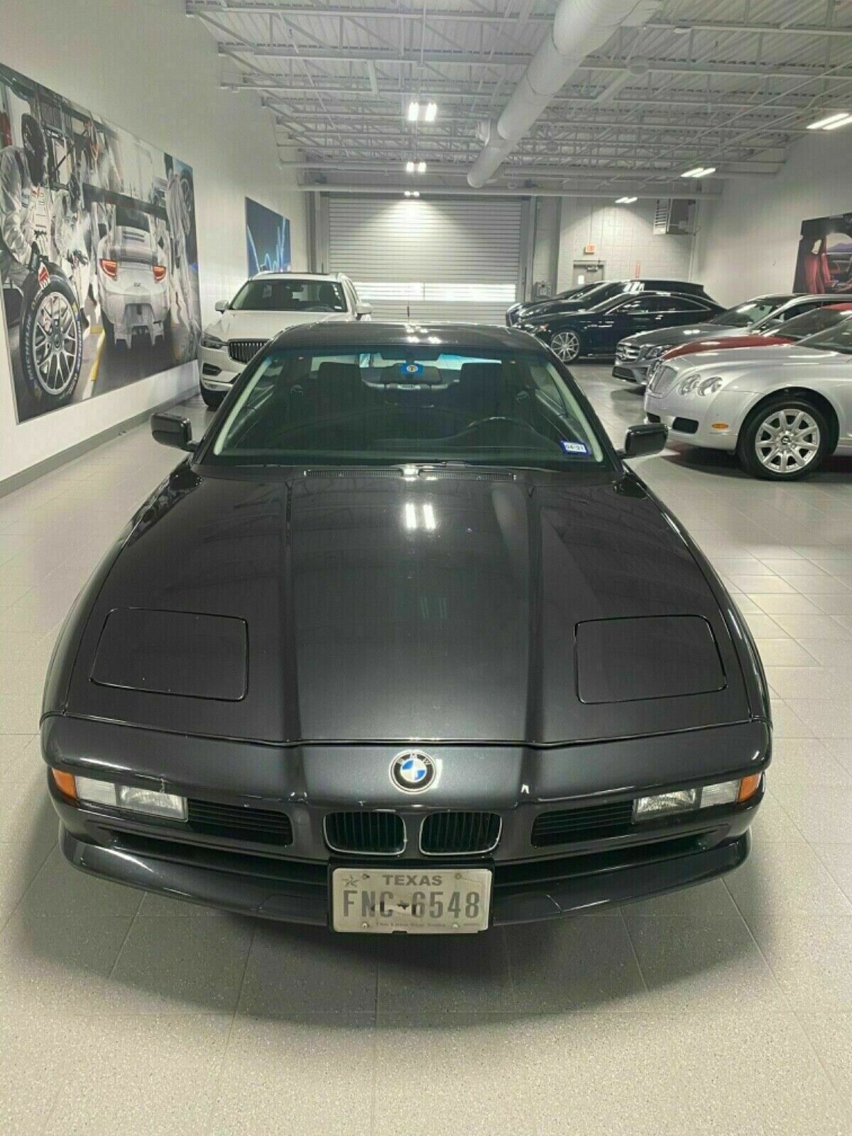 1993 BMW 8-Series Coupe Black RWD Automatic E31 850 Ci 1993 BMW 8-Series E31 850 Ci
