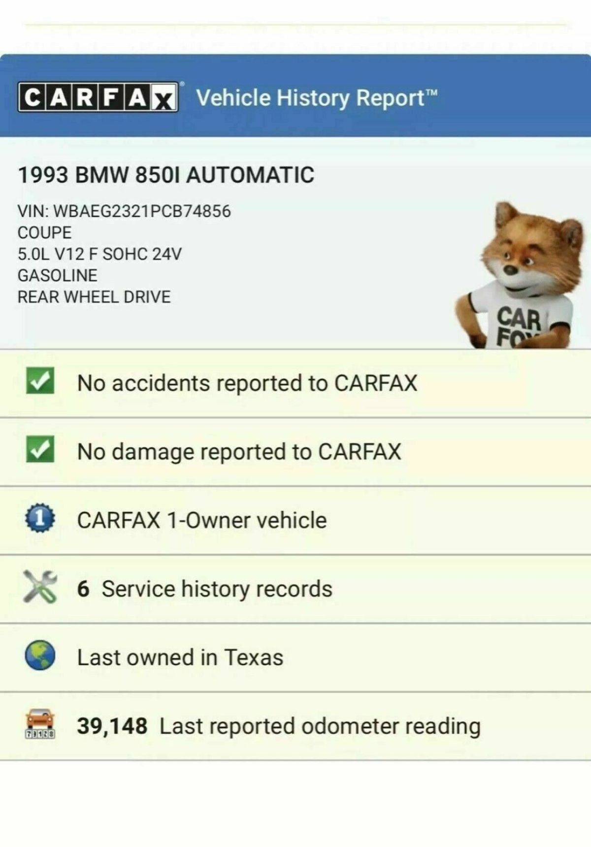1993 BMW 8-Series E31 850 Ci - photo 8