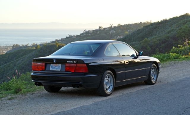 1993 BMW 8-Series 850Ci - 41k Original Miles, Blk/Blk, 2 Owners - photo 6