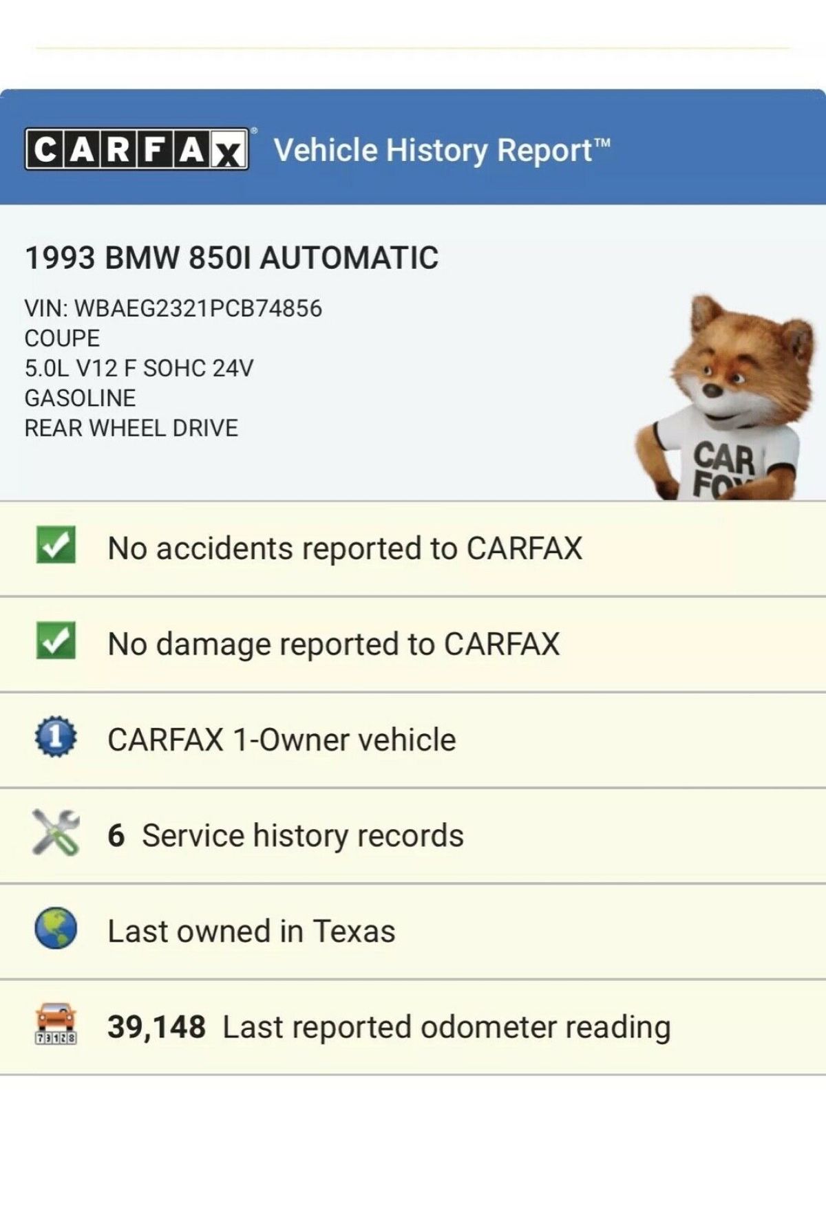 1993 BMW 8-Series E31 850 Ci - photo 3