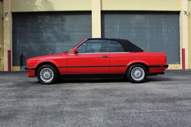 1993 BMW E30 325i Base Convertible 5 Speed New Top 1993 BMW 3-Series Base Convertible 2-Door