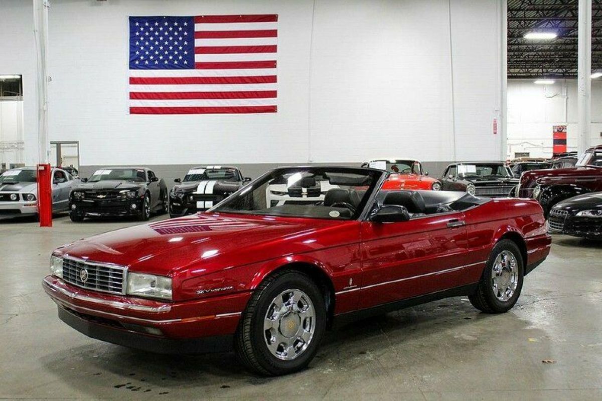 1993 Cadillac Allante 83038 Miles Burgundy 4.6L V8 Automatic 1993 Cadillac Allante