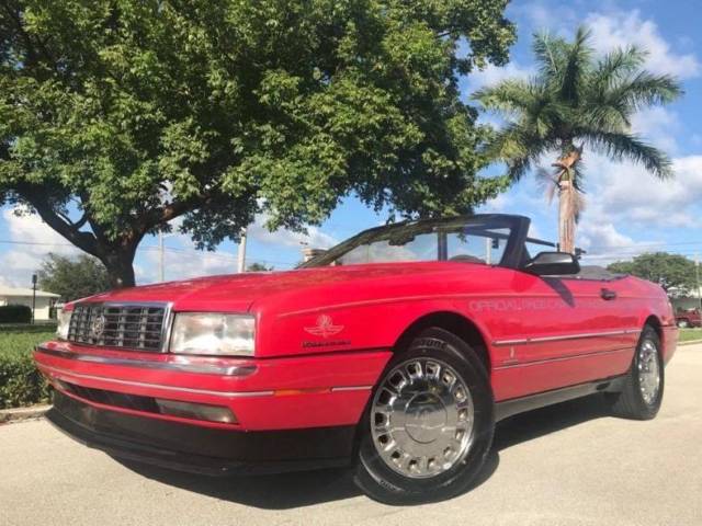 1993 Cadillac Allante Base 2dr Convertible 53363 Miles Red Convertible 4.6L V8 A 1993 Cadillac Allante Base 2dr Convertible
