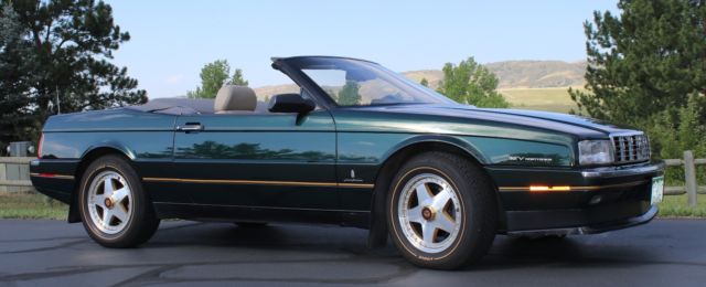 1993 CADILLAC ALLANTE, HARD TOP, POLO GREEN, 2500 MILES ON NEW CRATE MOTOR 1993 Cadillac Allante Vogue