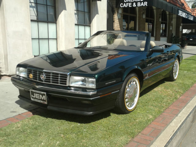 1993 Cadillac Allante' 2dr Coupe Convertible 61947 Miles Green Coupe 4.6L 8 CYLI 1993 Cadillac Allante 2dr Coupe Convertible