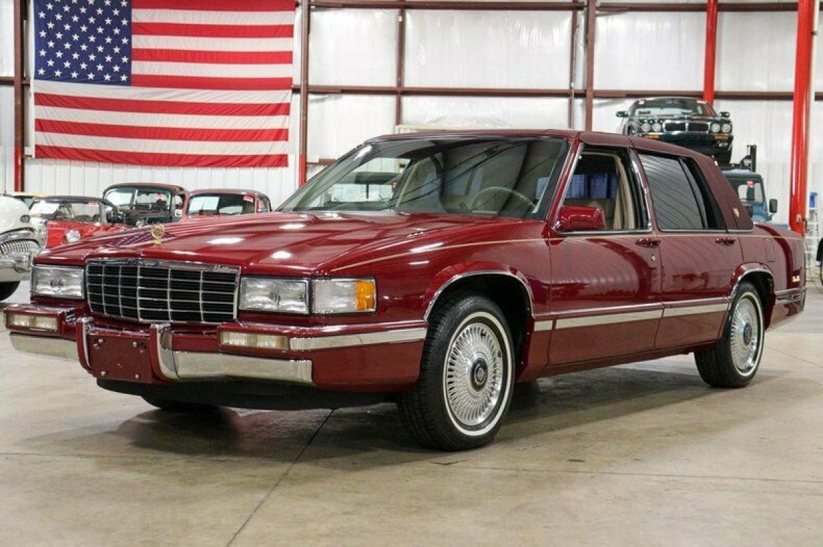 1993 Cadillac DeVille 55816 Miles Medium Garnet Red Metallic Sedan 4.9L V8 Auto 1993 Cadillac DeVille