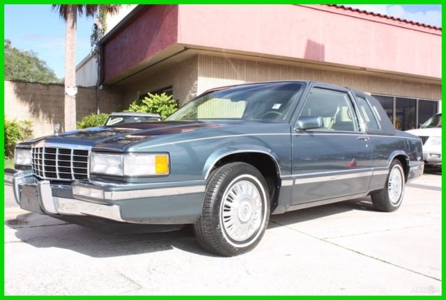 1993 Cadillac DeVille COUPE 4.9 IMMACULATE CARFAX FLORIDA NO RESERVE! - photo 2