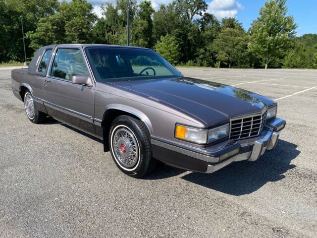 1993 Cadillac DeVille Coupe Purple FWD Automatic 1993 Cadillac DeVille