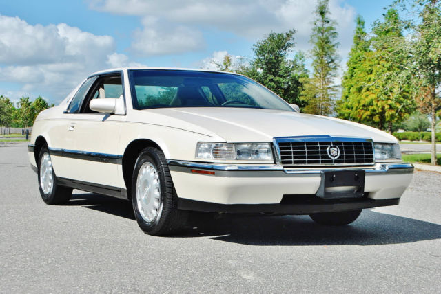 1993 Cadillac Eldorado Coupe Absolutely Stunning 1-Owner Florida Car Low Miles 1993 Cadillac Eldorado 67,241 Actual Miles Clean Carfax Florida Car